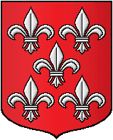 blason des Aloigny  du Puy Saint-Astier, des Groyes et de Beaulieu.