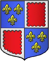 blason des Albret, seigneurs d'Orval