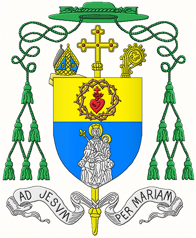blason d'Henri Marie Arlet, évêque d'Angoulême