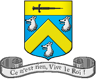 variante du blason de la famille  Bodard de la Jacopière