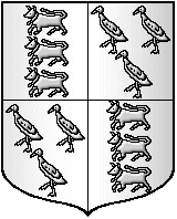 blason sur un sceau de 1570.