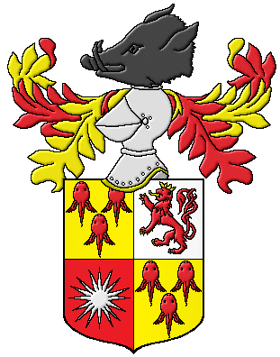 blason de Charles Chabot, prieur de Fintaine-Française