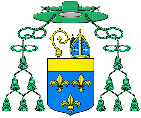 blason d'Antoine d'Estaing, évêque d'Angoulême