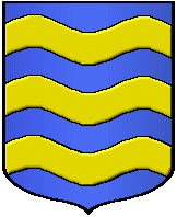 blason de Olivier de Fleury, attribué par d'Hozier