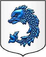 blason de la famille de James, branche des Frénaudies