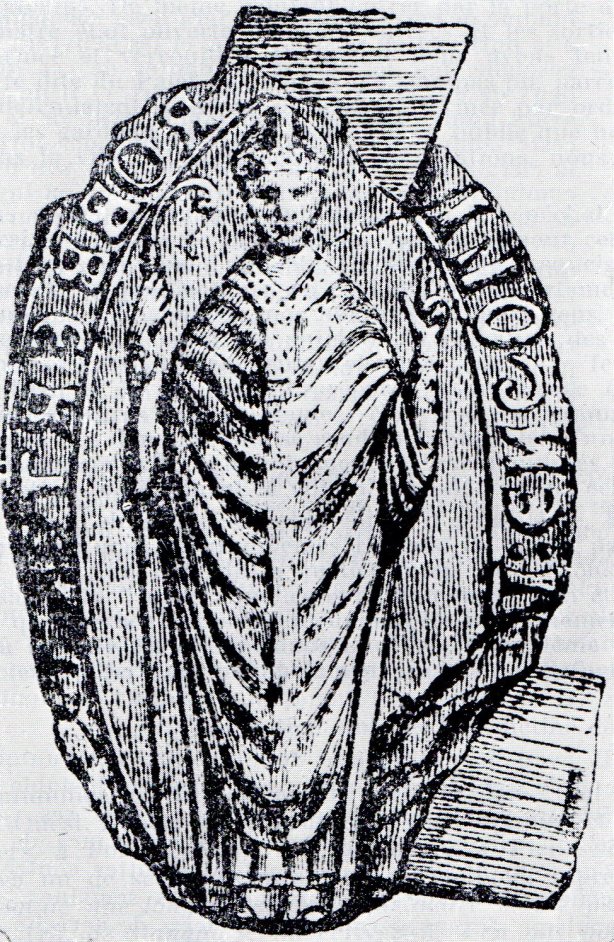 Sceau de Robert de Montbron, évêque d'Angoulême
