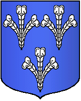 blason de la famille de Plument, d'après Nadaud.