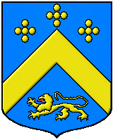 blason de la famille Prinsaud, branche de Pleau