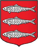 blason de la famille Sardain, branche de la Pouyade